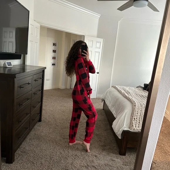 Victoria's Secret PINK | Hooded Zip-up Onesie - Picture 2 of 7